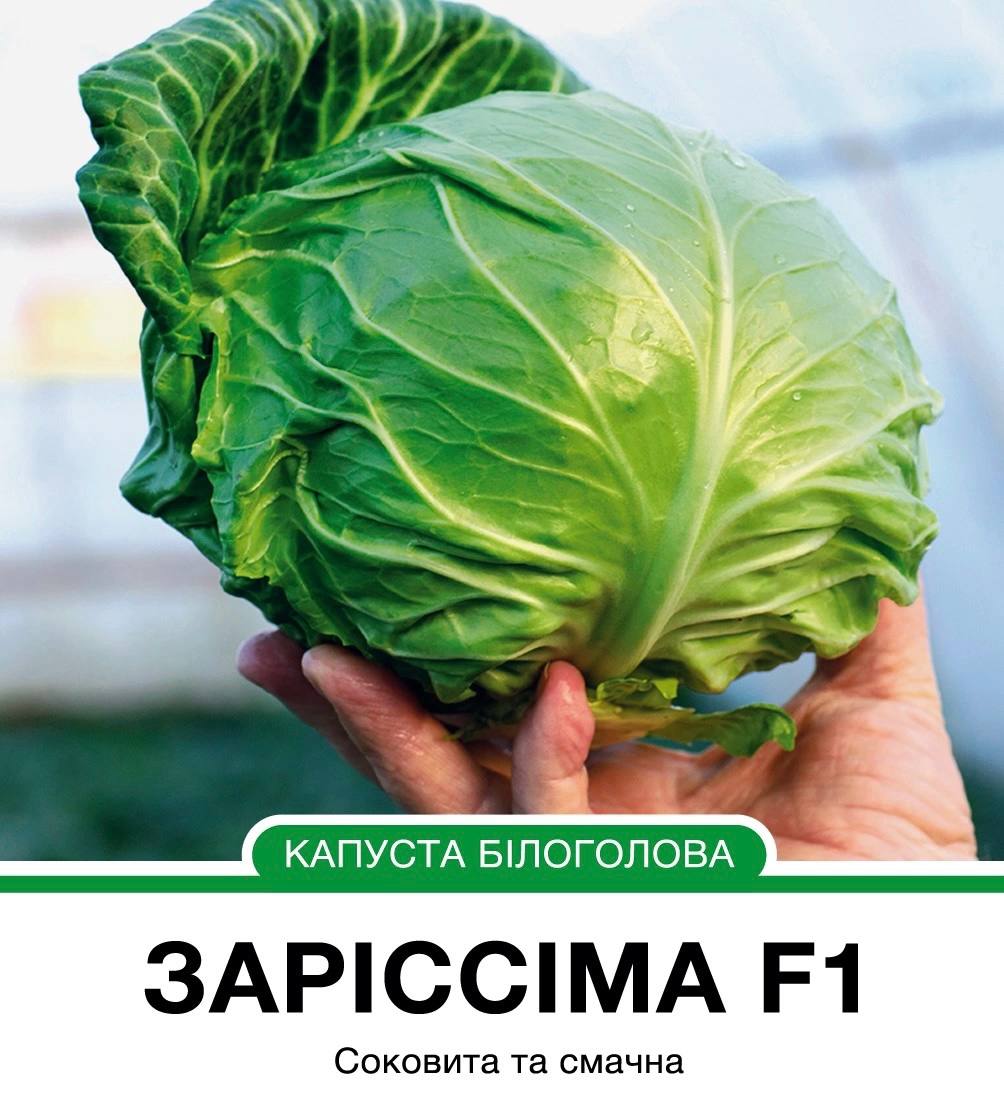 Капуста білоголова Заріссіма F1 рання,20 насінин